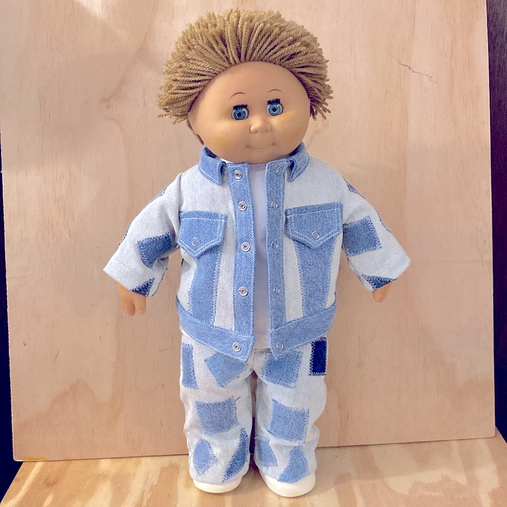 Vintage  David Craft Corp Boy Doll 20”